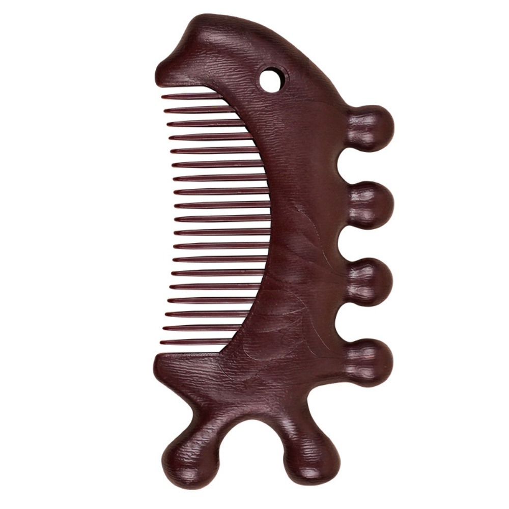 Detangling Wide Comb - Multifunctional Body Meridian Massage Comb Sandalwood