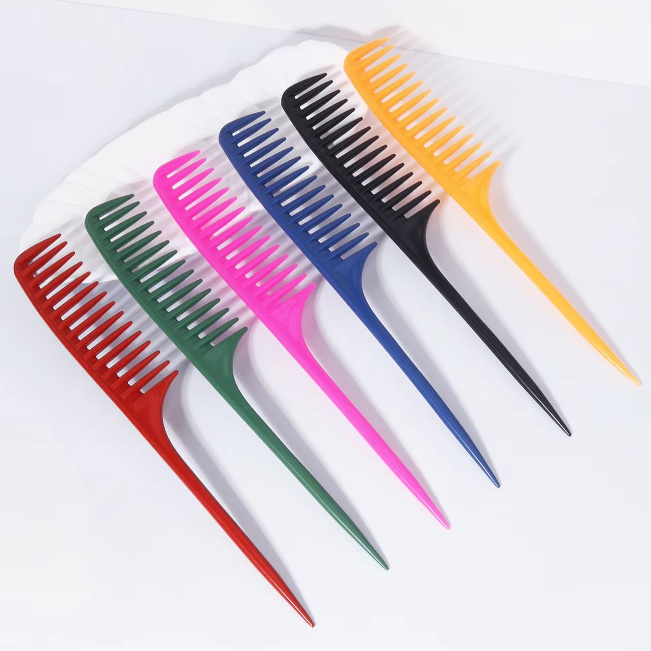 Wide toothed pointed tail comb - Detangling Wide Comb 评论和价格