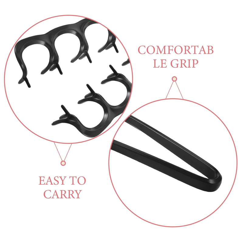 2Pcs 9-Rows Detangling Massage - Detangling Wide Comb 评论和价格