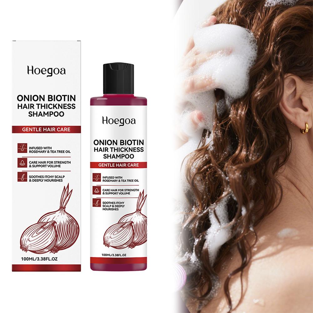 100ml Onion Biotin Shampoo Ant - Biotin Shampoo Thickening 评论和价格