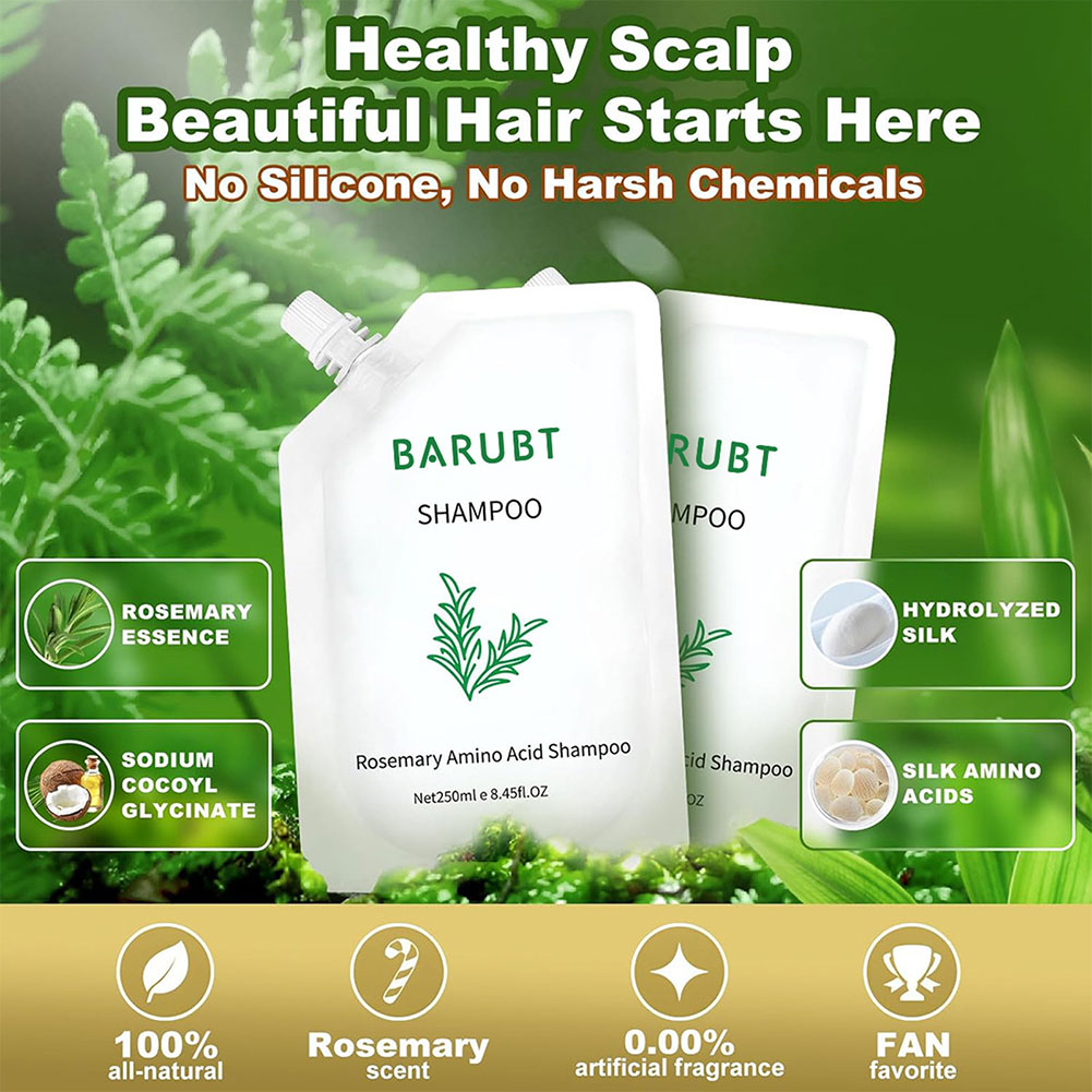 250ml Rosemary Shampoo,Rosemar - Biotin Shampoo Thickening 评论和价格