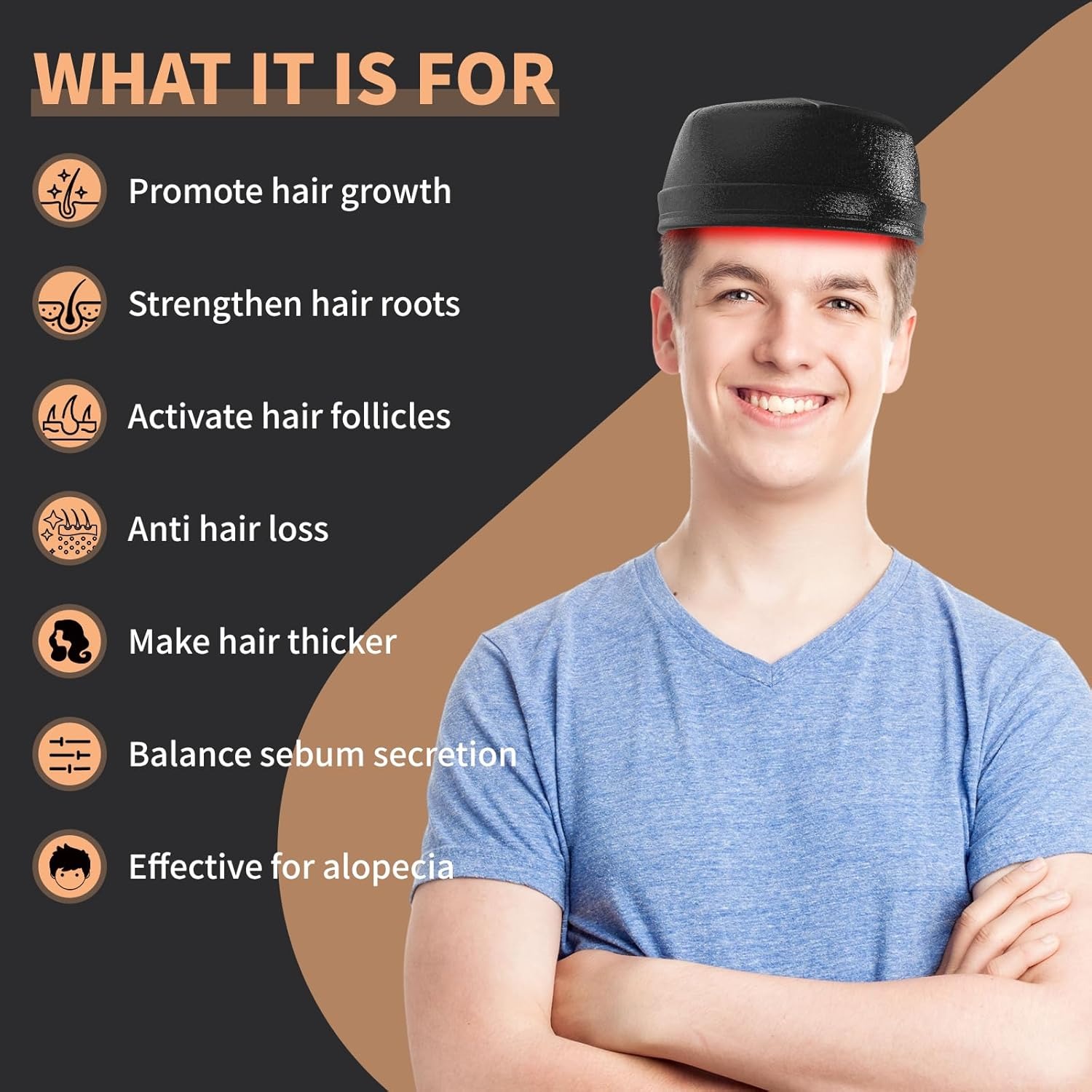 New Hair Growth Laser Cap 660n - Hair Care With Protein 评论和价格