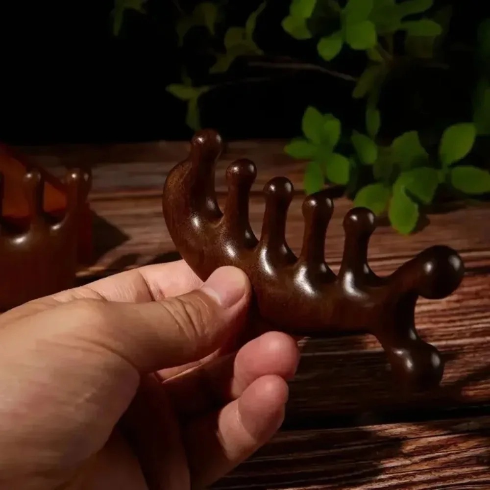 Wood Therapy Massage Comb Head - Detangling Wide Comb 评论和价格