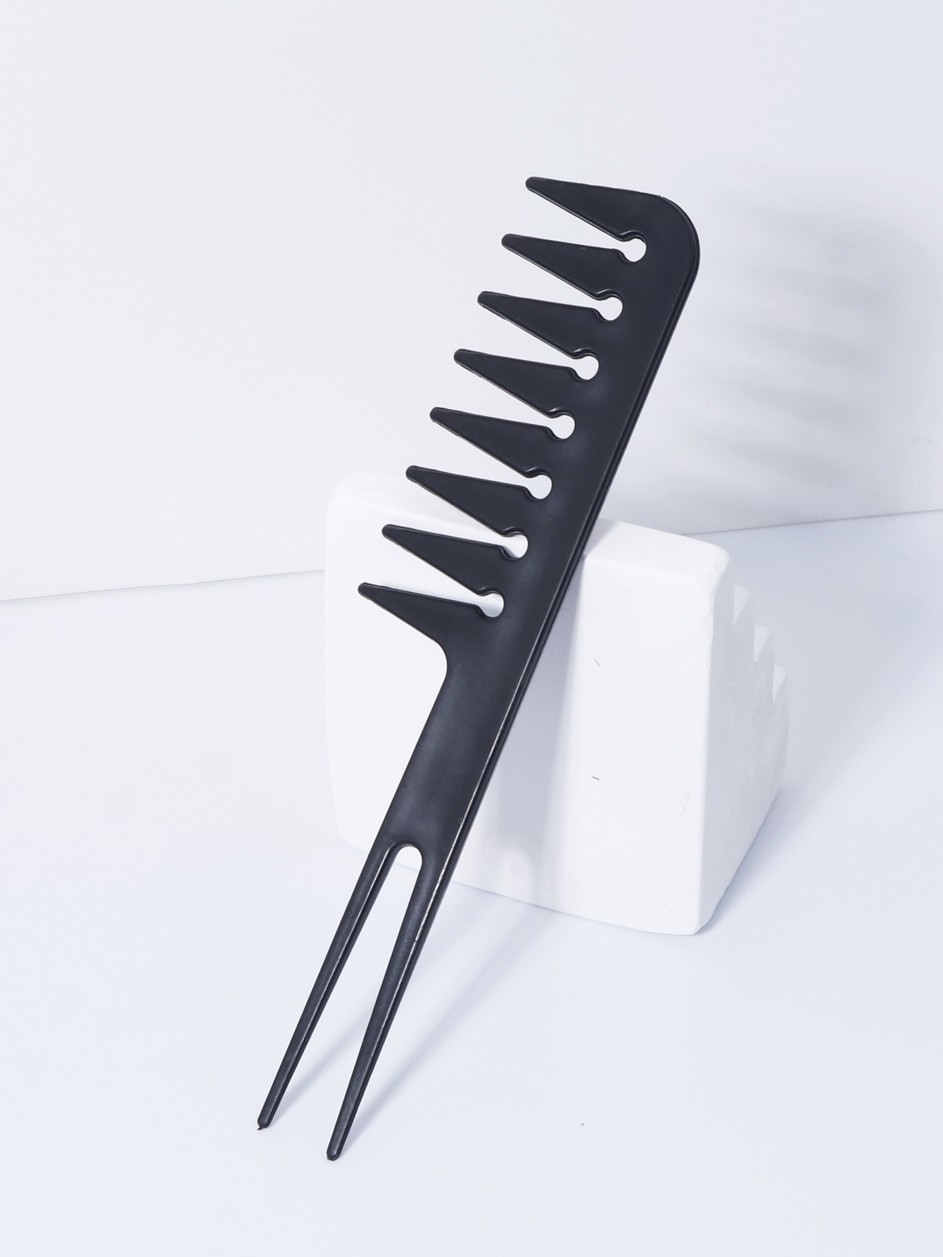Double Fork Wide Tooth Comb, D - Detangling Wide Comb 评论和价格