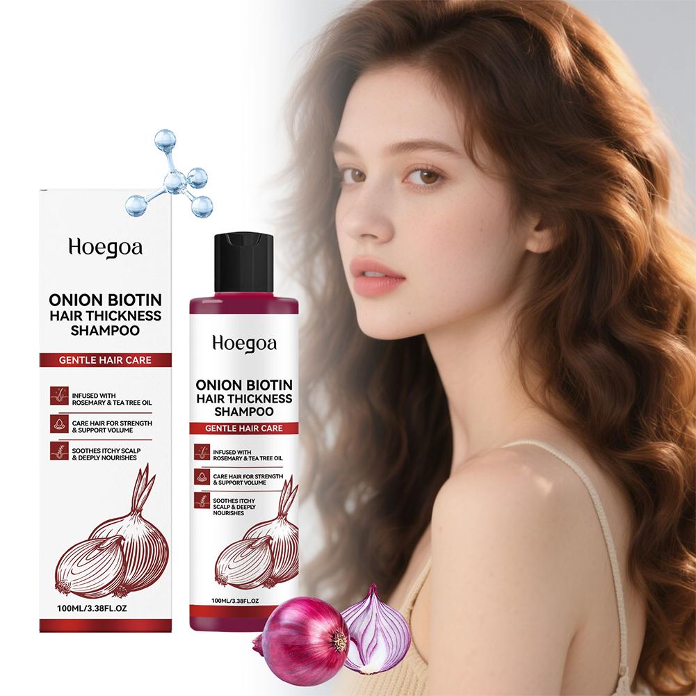 100ml Onion Biotin Shampoo for - Biotin Shampoo Thickening 评论和价格