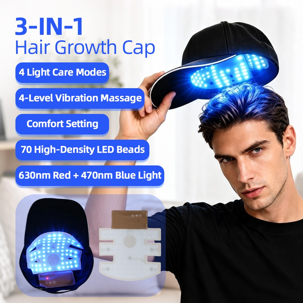 630nm Red Light+470nm Blue Lig - Hair Care With Protein 评论和价格