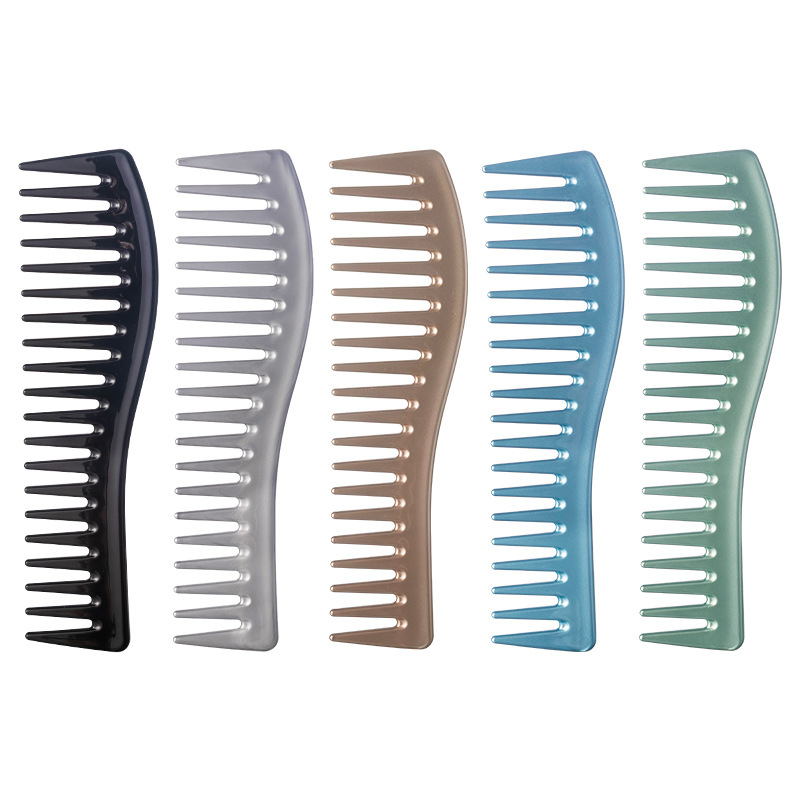Curved Shark Tooth Wide Tooth  - Detangling Wide Comb 评论和价格
