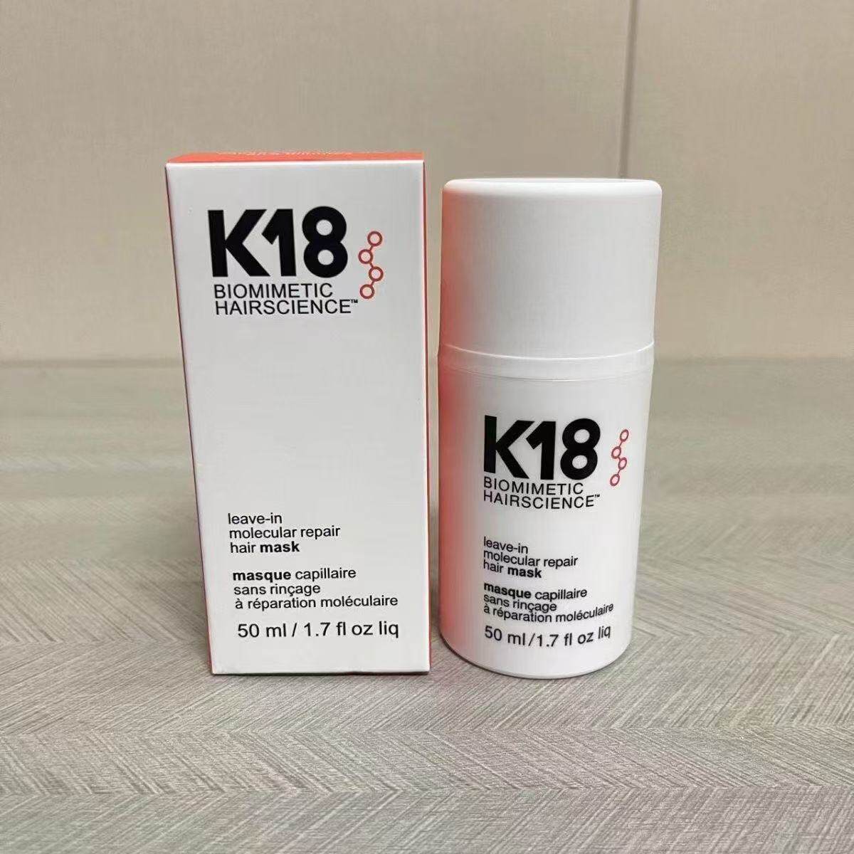 Original 50ml K18 Leave-In Mol - Hair Care With Protein 评论和价格