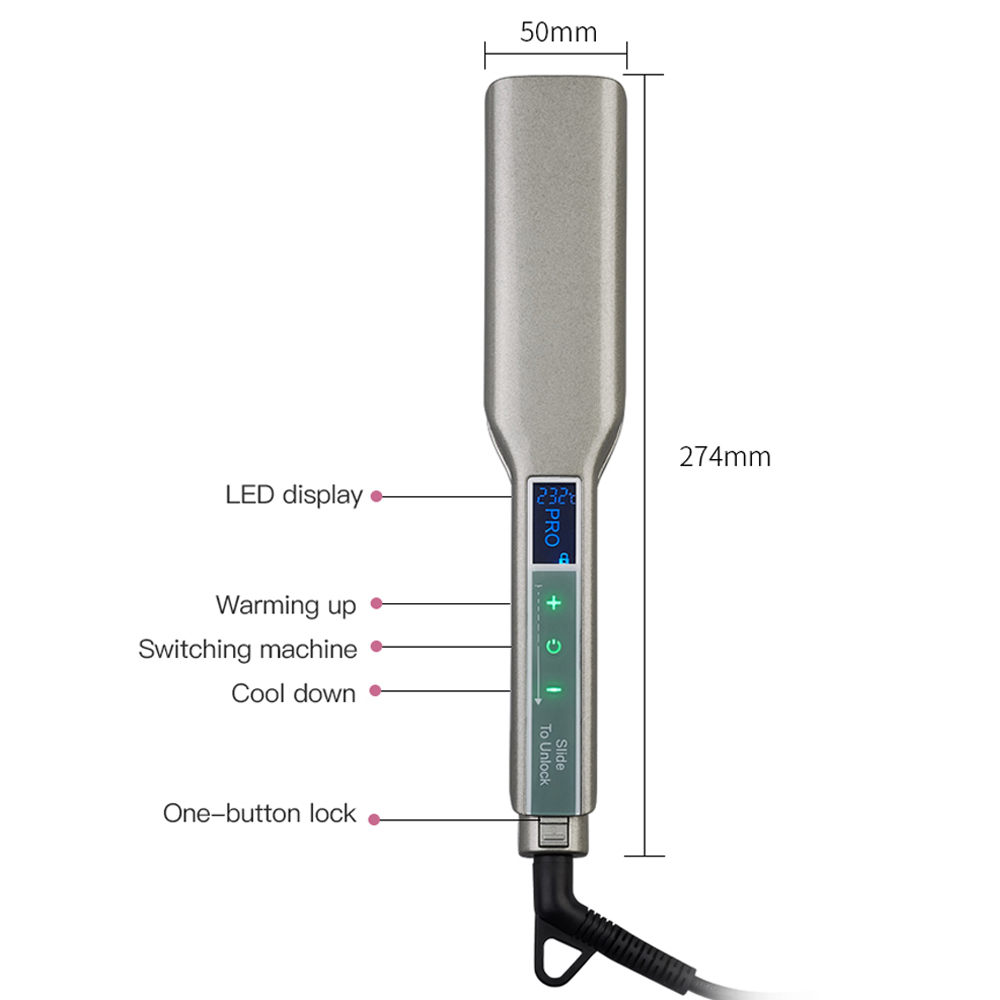 Hair Straightener Smart Touch  - Detangling Wide Comb 评论和价格