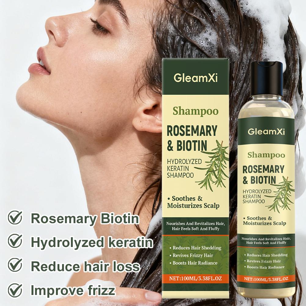 GleamXi Rosemary Biotin Shampo - Biotin Shampoo Thickening 评论和价格