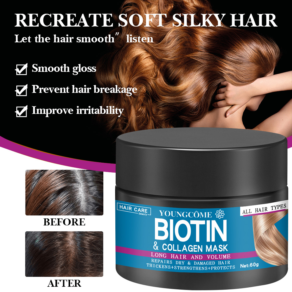 Hair Repairs Hair Mask Biotin  - Hair Care With Protein 评论和价格
