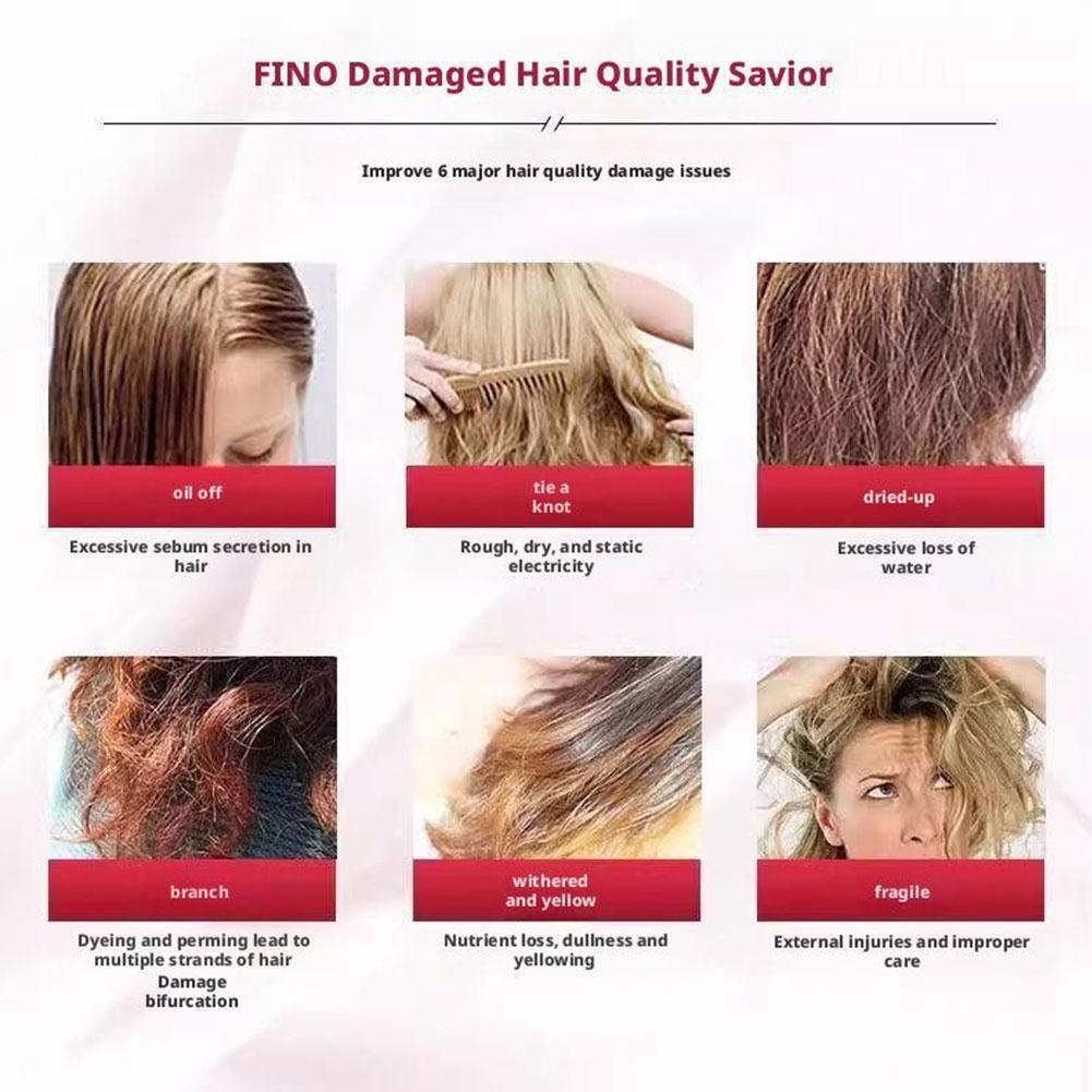 Japan Fino Hair Care Set Oil C - Bond Repair Shampoo 评论和价格